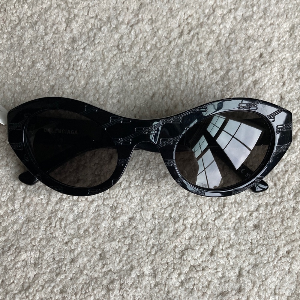 Balenciaga 52mm cat eye sunglasses BB0250S - Picture 3 of 15